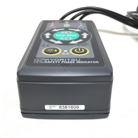  KYORITSU 共立電気計器 非接触検相器 携帯用ケース付 KEW8035 12
