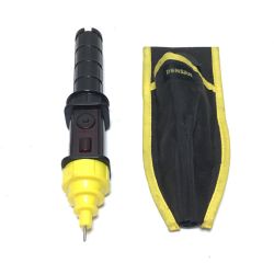 ΘΘ DENSAN テスター 程度B ケース付 SEC-7000 イエロー×ブラック Bランク