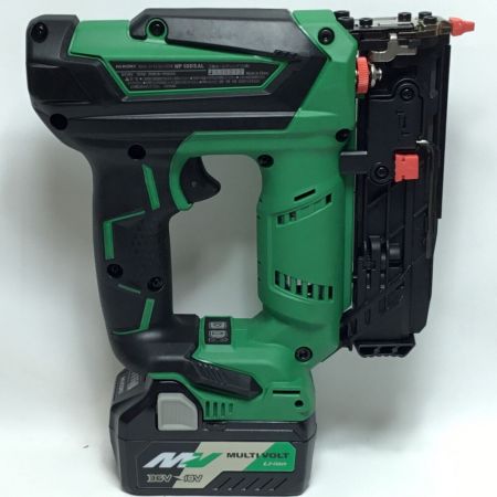  HiKOKI ハイコーキ コードレスピン釘打機 未使用品(S) 充電器・充電池1個・ケース付 コードレス式 18v NP18DSAL グリーン
