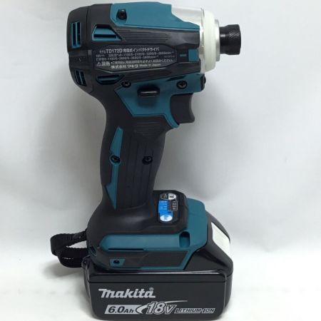  MAKITA マキタ インパクトドライバ 未使用品 付属品完備 TD172DRGX ブルー