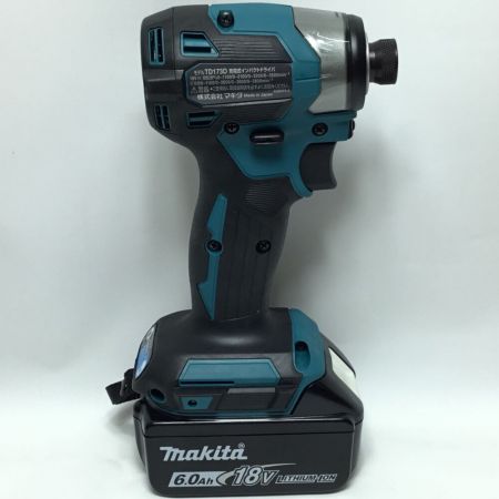  MAKITA マキタ インパクトドライバ 18v 付属品完備 TD173DRGX ブルー