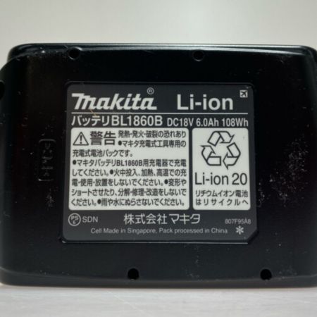  MAKITA マキタ 工具 電動工具 バッテリー 未使用品(S) 18v ① BL1860B