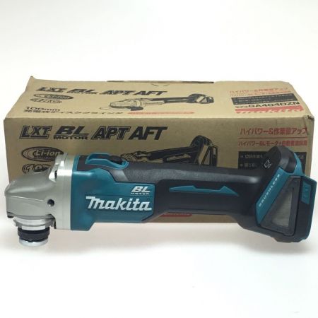  MAKITA マキタ ディスクグラインダー コードレス式 100mm 18v 未使用品(S) GA404DZN ブルー