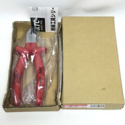 ΘΘ KTC ケーティーシー 絶縁ニッパ ニッパー 未使用品 ZPN1-160 レッド Sランク