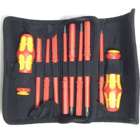  Wera ヴェラ 絶縁ドライバー 未使用品(S) 付属品完備 KK VDE/17 レッド