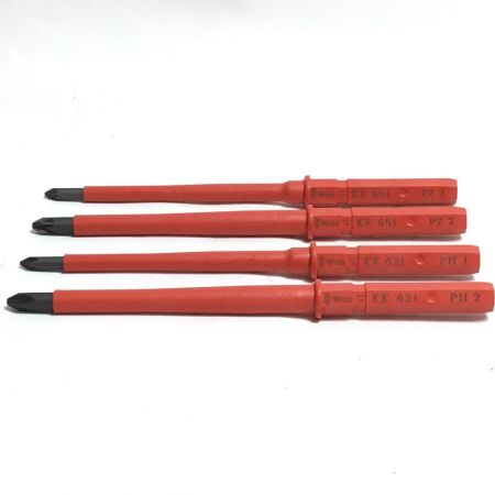  Wera ヴェラ 絶縁ドライバー 未使用品(S) 付属品完備 KK VDE/17 レッド