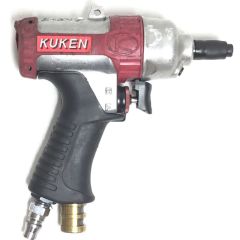 空研工業 エアインパクトドライバ 常圧 程度C  本体のみ KW-7PD レッド×シルバー Cランク