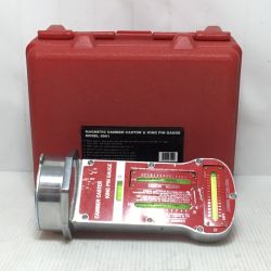 ΘΘ  キャンバーキャスターキングピンゲージ 程度B ケース付 9901 レッド Bランク