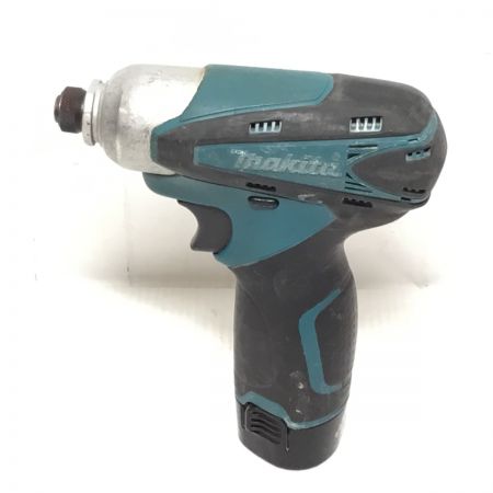  MAKITA マキタ インパクトドライバ 程度B 充電池1個付 コードレス式 10.8v TD090D グリーン