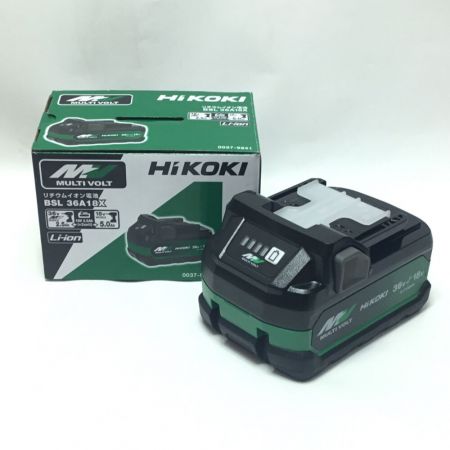  HiKOKI ハイコーキ 工具 電動工具 バッテリー 未使用品(S) 18v/36ｖ② BSL36A18X
