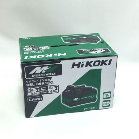  HiKOKI ハイコーキ 工具 電動工具 バッテリー 未使用品(S) 18v/36ｖ② BSL36A18X