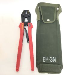 ΘΘ IZUMI 圧着工具 ケース付 EH-3N レッド Sランク