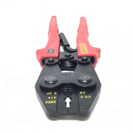  IZUMI 圧着工具 ケース付 EH-3N レッド