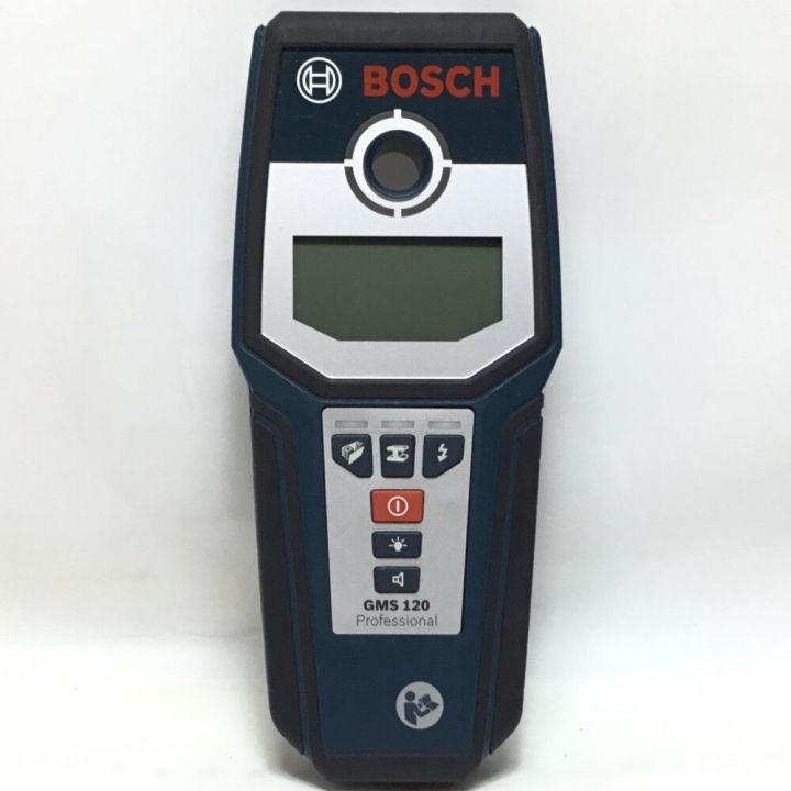 BOSCH ボッシュ デジタル探知機 ケース付 GMS-120 ブルー - 中古 