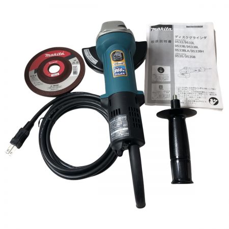 €€ MAKITA マキタ 125mm ディスクグラインダ 9535B ブルー