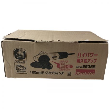 €€ MAKITA マキタ 125mm ディスクグラインダ 9535B ブルー