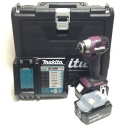 ΘΘ MAKITA マキタ インパクトドライバ 18v 未使用品 付属品完備 TD173DGXAP パープル Sランク