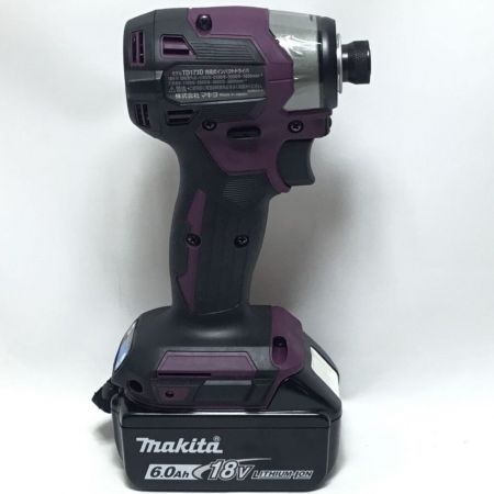  MAKITA マキタ インパクトドライバ 18v 未使用品 付属品完備 TD173DGXAP パープル