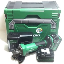 ΘΘ HiKOKI ハイコーキ ディスクグラインダー 36v 付属品完備 未使用品(S) G3610DD グリーン Sランク