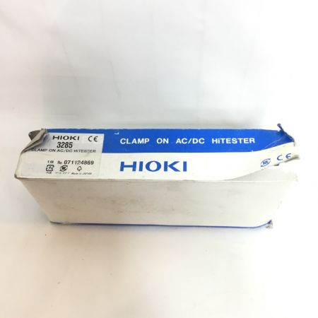  HIOKI クランプオンAC/DCハイテスタ ケース付 3285