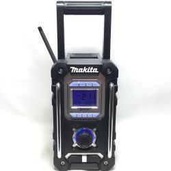 ΘΘ MAKITA マキタ バッテリー式ラジオ 10.8v~18v ACアダプター付 MR108 ブラック Aランク