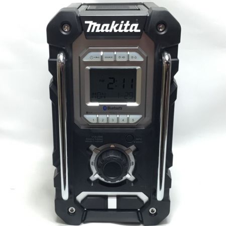  MAKITA マキタ バッテリー式ラジオ 10.8v~18v ACアダプター付 MR108 ブラック