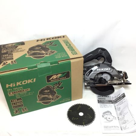  HiKOKI ハイコーキ 黒鯱 クロシャチ 丸のこ 付属品完備 コードレス式 125mm 36v C3605DA(SK) ブラック