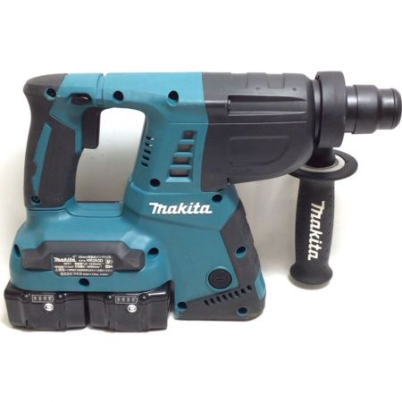  MAKITA マキタ 26mm充電式ハンマドリル 36v 充電器・充電池2個・ケース付 程度B HR263D グリーン