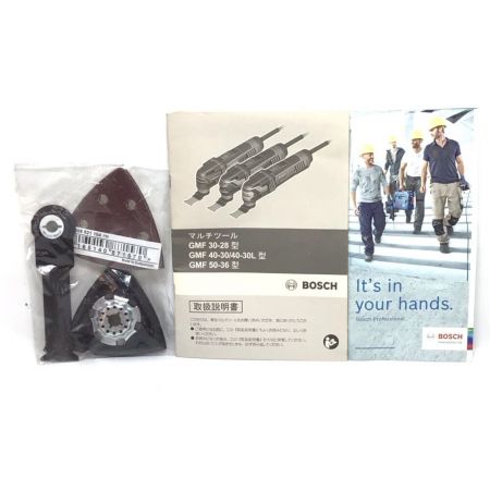  BOSCH ボッシュ マルチツール コード式 替刃・ケース付 未使用品(S) GMF 50-36 ネイビー