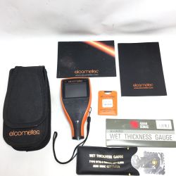 ΘΘ elcometer エルコメーター 電磁式膜厚計 コードレス式 2019年製 A456CFBI1 オレンジ Bランク