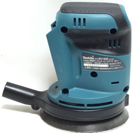  MAKITA マキタ 充電式ランダムオービットサンダー ダストバッグ付 コードレス式 125mm 18v BO180DZ