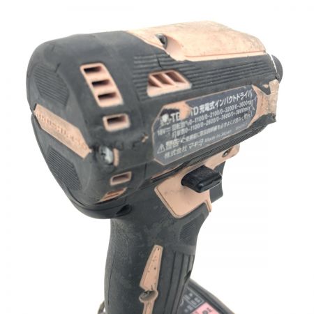 ДД MAKITA マキタ  インパクトドライバ 充電池1個付 コードレス式 18v TD171D ピンク