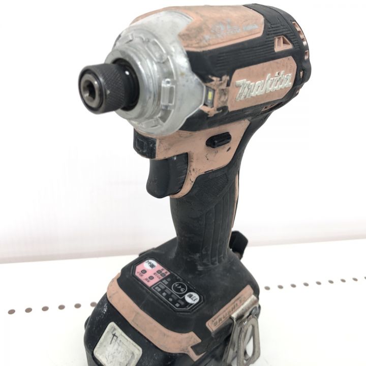 ДД MAKITA マキタ インパクトドライバ 充電池1個付 コードレス式 18v TD171D ピンク｜中古｜なんでもリサイクルビッグバン