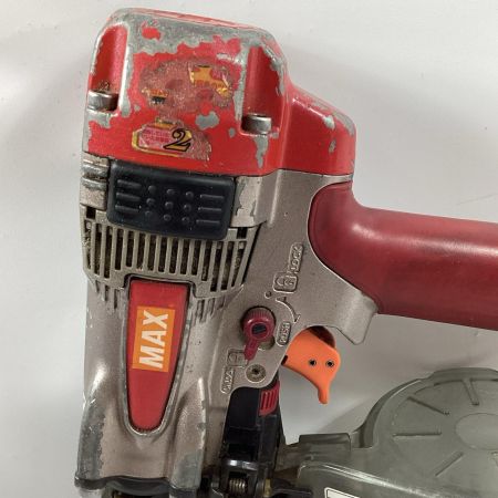 MAX マックス エア釘打ち HN-65Z1 レッド 高圧 65mm