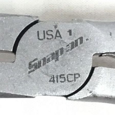 Snap-on スナップオン ロングノーズプライヤー 程度B 415CP レッド
