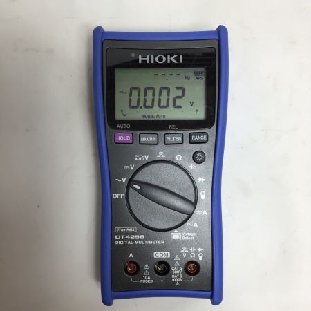  HIOKI 日置電機 デジタルマルチメータ160602240 DT4256 ブルー
