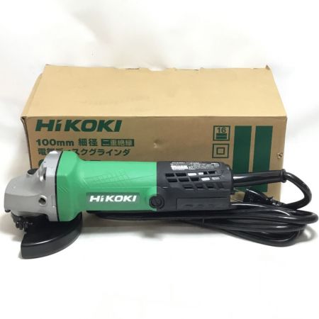  HiKOKI ハイコーキ ディスクグラインダー 未使用品(S) 付属品完備 2 G10ST グリーン