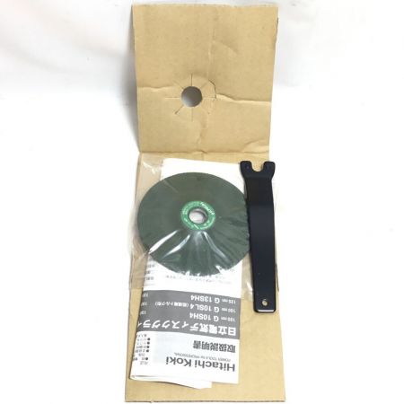  HiKOKI ハイコーキ ディスクグラインダー 未使用品(S) 付属品完備 2 G10SH4 シルバー