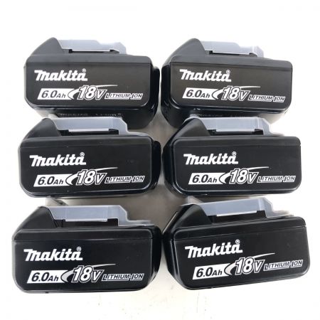 ДД MAKITA マキタ  バッテリー 6個セット　未使用品(S) BL1860B