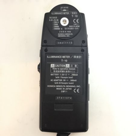  KONICA コニカ 照度計 T-10 ブラック