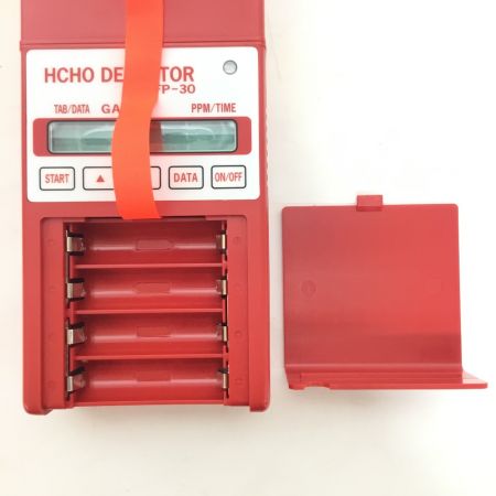  理研計器 ホルムアルデヒド検知器 ケース付  FP-30 レッド