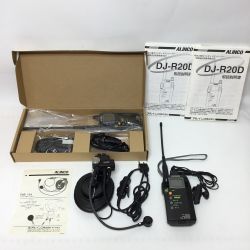ΘΘ ALINCO アルインコ トランシーバー  2個セット・ヘッドセット1個付き DJ-R20D Bランク