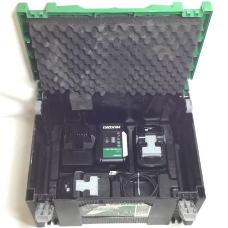  HiKOKI ハイコーキ ハンマドリル 28mm 36v 充電器・充電池2個・ケース付 DH3628DA グリーン