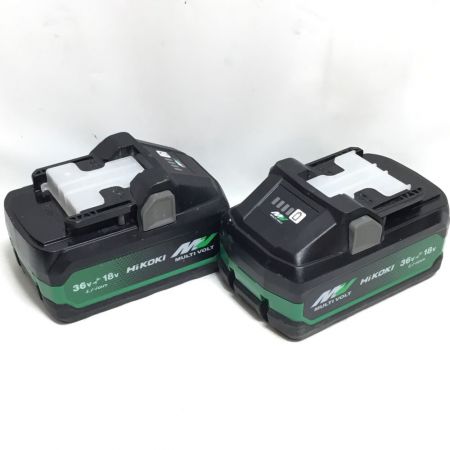  HiKOKI ハイコーキ ハンマドリル 28mm 36v 充電器・充電池2個・ケース付 DH3628DA グリーン