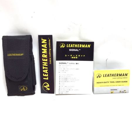  LEATHERMAN マルチツール 程度B 使用感有 SIGNAL