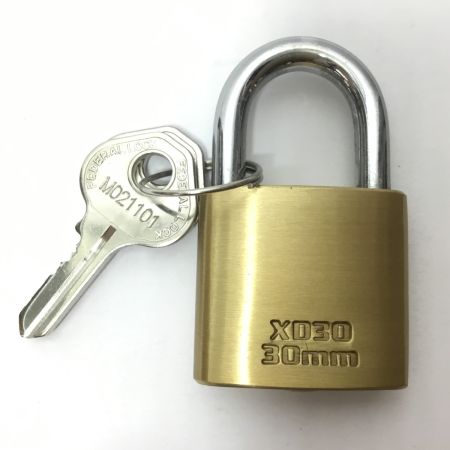  FEDERAL 南京錠 未使用品(S) 6個セット/マスターキー付 XD30-MK-KD6