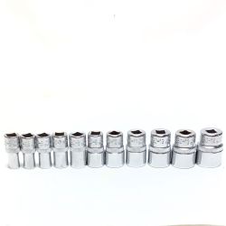 ΘΘ HAZET ハゼット ソケットセット 程度B 5mm/5.5mm/6mm/7mm/8mm/9mm/10mm/11mm/12mm/13mm/14mm 11個セット 850 Bランク