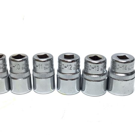  HAZET ハゼット ソケットセット 程度B 5mm/5.5mm/6mm/7mm/8mm/9mm/10mm/11mm/12mm/13mm/14mm 11個セット 850