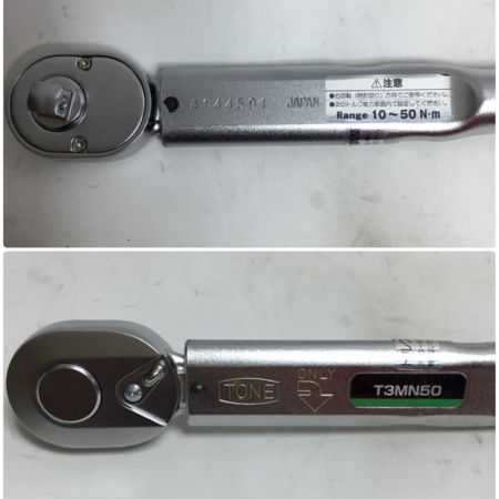 TONE トネ ハンドツール トルクレンチ A144591 10～50N・m ケース付 T3MN50