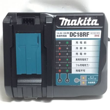 MAKITA マキタ インパクトドライバ 程度A 充電器・充電池2個・ケース付 コードレス式 18v TD173DGXAP パープル